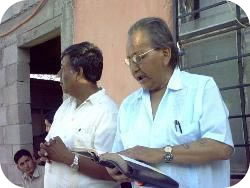 Roland Preaching a Sermon in Juarez, Mexico
