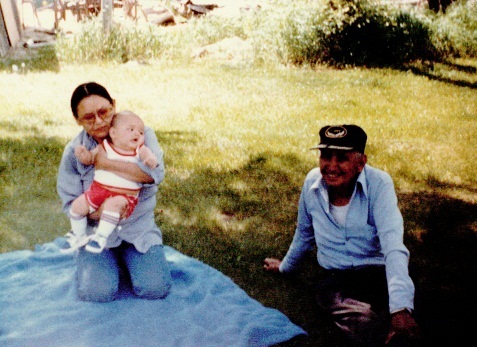 Dorothy, Andrew, and Walter, June 1983